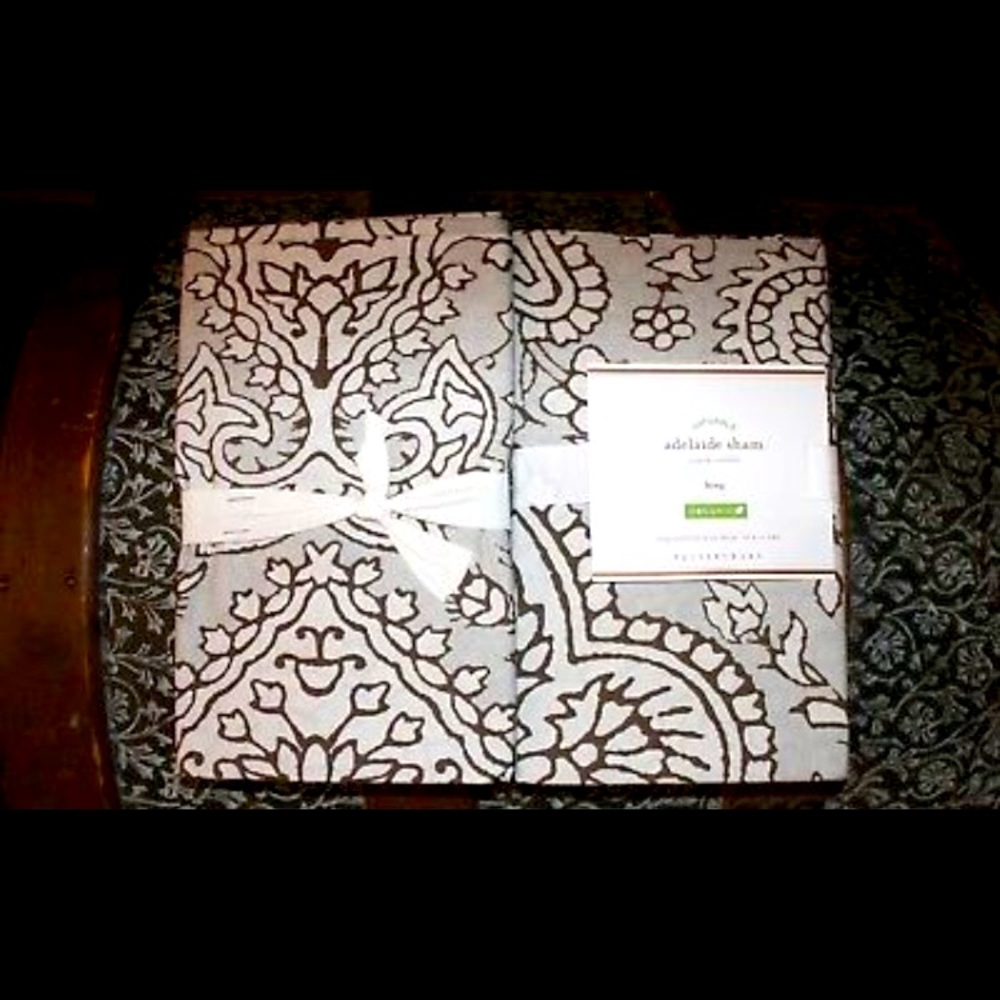 NWT Pottery Barn Adelaide standard shams - Picture 2 of 6